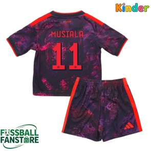 Bayern Munich Nathaniel Brown #11 Replik 3rd trikot Kinder 2026-27 Kurzarm (+ Kurze Hosen)
